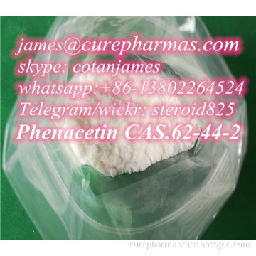 Factory supply shiny Phenacetin powder Acetophenetidin CAS.62-44-2 Fenacetin
